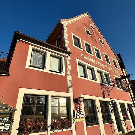 Gasthof Zum Goldenen Schiff - Lehm, Stil & Altstadtflair Marktbreit Extérieur photo